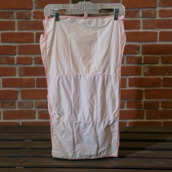 Vintage Embroidered & Applique Cloth Organizer (for Shoes, Bath Accessories - Picture 3 of 3